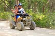 ATV Cenote and Zipline Sacred Jungle Expedition