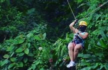 Zipline Tour Arenal + Indigenous culture + Thermomineral pools