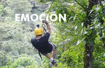 Zipline Tour Arenal + Indigenous culture + Thermomineral pools