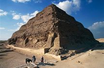 Dahshur and Memphis, step pyramid of Saqqara with flight from Hurghada
