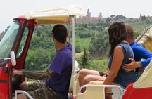 From Florence:Tuscany Tuk Tuk with Lunch, Wine & San Gimignano