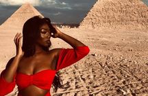 VIP Giza Pyramids,Sphinx ,Camel Ride& inside Great Pyramid Khufu 