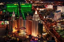 Las Vegas Strip Highlights by Helicopter at Night