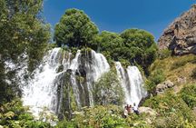 Private tour to Hin Areni winery, Shaki waterfall, Tatev monastery, Karahunj