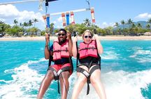 From Punta Cana: Amazing Activity Parasailing Hotel pickup
