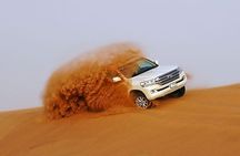Private Evening Desert Safari Premium Camp: BBQ Camel & Sandboard