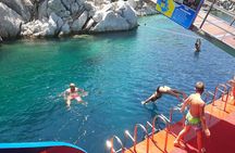 Full-Day Boat trip marmaris / Day trip by Glass bottom