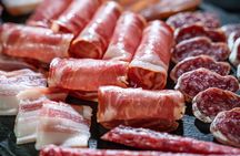 Visit and wine tasting with sausage and BODEGA PIRINEOS cheese