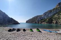  Kayak excursion in Jávea, Cala Granadella (Snorkeling) Caló, llop marí, ambolo