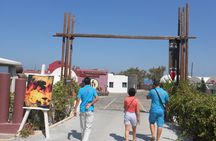 Santorini car tour with a local