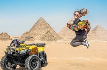 Private Giza pyramids ,Egyptian museum ,Camel and quad bike ATV 