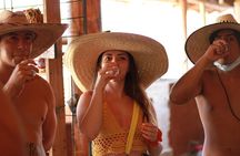 Guided tour of an ancestral Mezcal distillery with transport