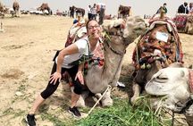 Private Full-Day Tour of Giza Pyramids Saqqara, Memphis & ATV with sunset