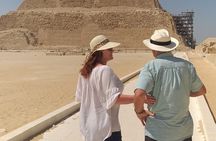  Giza Pyramids Saqqara Tombs, Memphis& ATV Quad Bike with Sunset 