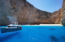 Zakynthos Early Morning Small Group Tour Shipwreck & Blue Caves 