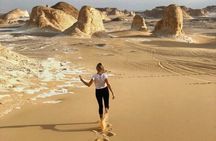 Private Camping Overnight Trip to Bahariya Oasis White Desert from Cairo
