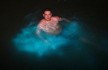 Mystic Lagoon Night-Time Cruise and Swim from Montego Bay & Trelawny