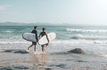 Surfing Lesson in La Mata Beach