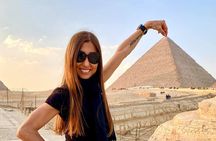 Giza Pyramids ,Egyptian Museum Camel Ride and Lunch With Private Tour