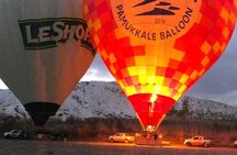 Pamukkale Hot Air Balloon Hierpolis View