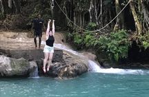 [PRIVATE] Blue Hole & Secret Falls Tour with Entrance Fees