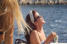 Private Blue Lagoon and Hidden Bays tour from Split & Brac for 12