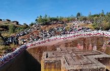 Visiting churches of lalibela 