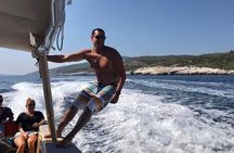 Private Blue Lagoon and UNESCO town Trogir 5h Boat Tour for 12