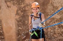 Moab Rappeling Adventure: Medieval Chamber Slot Canyon