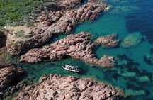Departure from Saint-Raphaël - The creeks of Estérel