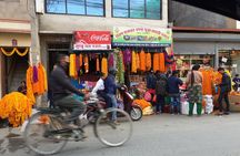Monkey Temple visit and lunch at local family 