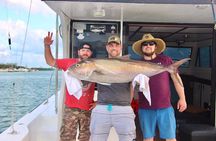 Cancun fishing charter if you don't fish you don't pay 46ft yacht 12pax 25P14