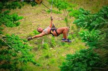 Punta Cana Zipline - 8 lines and a suspenseful hanging bridge
