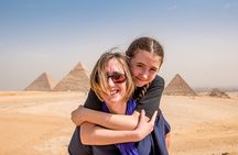 From Cairo: Private Crowd Free Half Day Pyramids Adventure