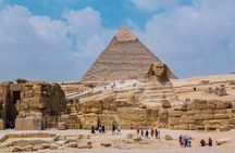 From Cairo: Private Crowd Free Half Day Pyramids Adventure