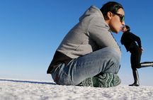 Uyuni Salt Flat 1 Day Tour +Sunset in the Salt Water Region with Mirror Effect
