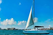 Isla Mujeres Catamaran Sailing Experience with Lunch & Open Bar
