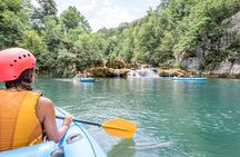 Kayaking at the Mreznica Canyon