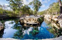 Eco Park Casa Tortuga Cenotes and Tulum Ruins! Riviera Maya Round Transportation