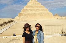 Private Tour Giza Pyramids, Sphinx, Memphis, Sakkara with Lunch and Camel Ride