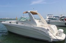 2-hour Private Sunset Cruise on a luxury yacht in Cancun Bay 25P18