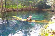 Punta Cana Cenote Hoyo Claro Hiking Tour + Juanillo Beach 