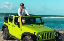 3-Hour Guided Jeep Tour Island Highlights and 1-Hour Relax by Beach