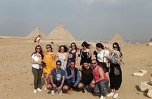 Unique tour to Giza pyramids, Egyptian museum & Khan El-Khalili 