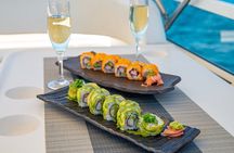 Luxury 42' Yacht Tour in Cabo for Snorkeling and Sunset 