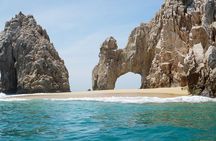 Glass Bottom Boat in Cabo San Lucas, free time in Playa del Amor 