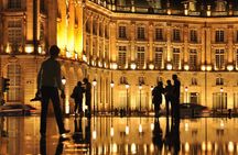 Private tour of Bordeaux at night in a sidecar