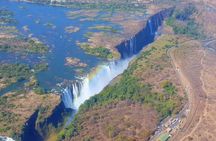 Helicopter flights over the Victoria Falls