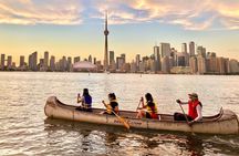Sunset Canoe Tour of the Toronto Islands
