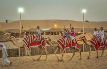 Arabian Desert Safari with BBQ Dinner & Camel Riding